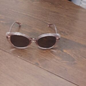 Coach Women's Glasses in Pink and Brown